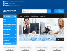 Tablet Screenshot of americanplantandequipment.com